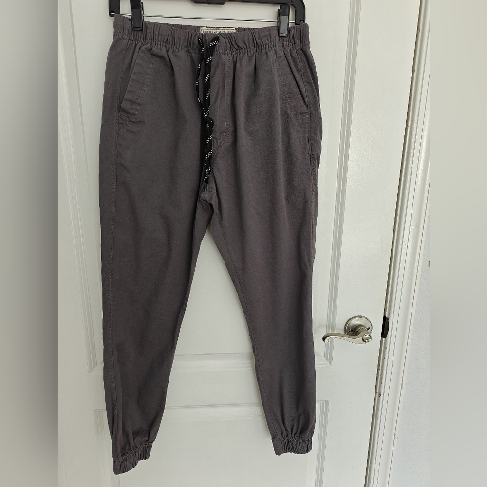 Alexander Julian Charcoal Joggersen Size L  Cotton